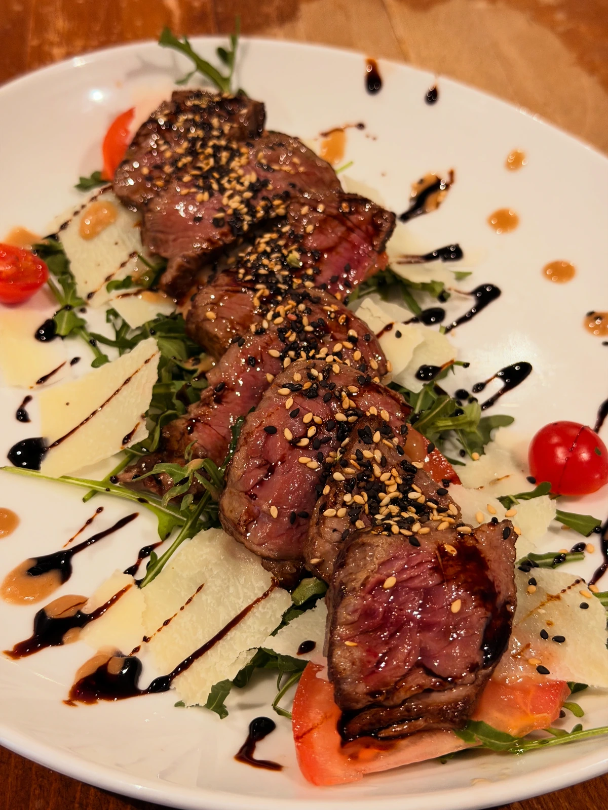 Tagliata de solomillo de ternera